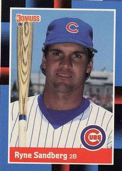 1988 Donruss Chicago Cubs Team Collection #242 Ryne Sandberg Front