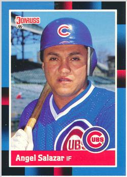 1988 Donruss Chicago Cubs Team Collection #NEW Angel Salazar Front