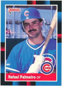 1988 Donruss Chicago Cubs Team Collection #324 Rafael Palmeiro Front