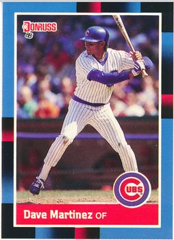1988 Donruss Chicago Cubs Team Collection #438 Dave Martinez Front