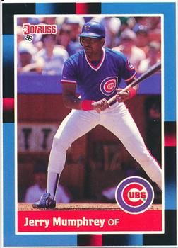 1988 Donruss Chicago Cubs Team Collection #447 Jerry Mumphrey Front