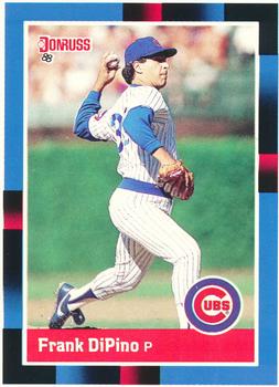 1988 Donruss Chicago Cubs Team Collection #570 Frank DiPino Front