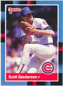 1988 Donruss Chicago Cubs Team Collection #646 Scott Sanderson Front