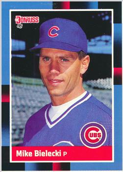 1988 Donruss Chicago Cubs Team Collection #NEW Mike Bielecki Front
