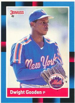1988 Donruss New York Mets Team Collection #69 Dwight Gooden Front