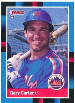 1988 Donruss New York Mets Team Collection #199 Gary Carter Front