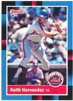 1988 Donruss New York Mets Team Collection #316 Keith Hernandez Front