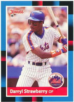 1988 Donruss New York Mets Team Collection #439 Darryl Strawberry Front