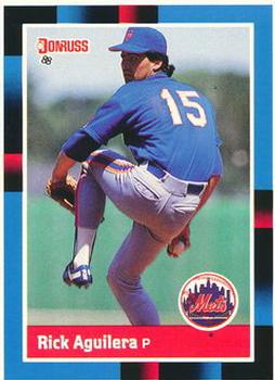 1988 Donruss New York Mets Team Collection #446 Rick Aguilera Front