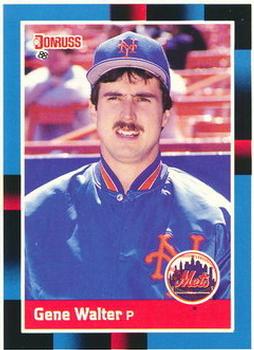 1988 Donruss New York Mets Team Collection #NEW Gene Walter Front