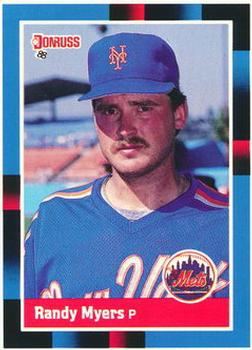 1988 Donruss New York Mets Team Collection #620 Randy Myers Front