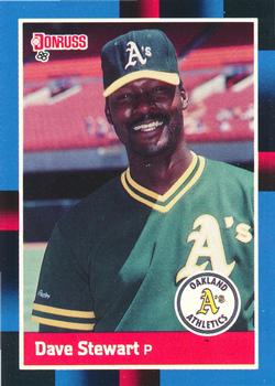 1988 Donruss Oakland Athletics Team Collection #472 Dave Stewart Front