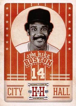 2013 Panini Hometown Heroes - City Hall #CH4 Jim Rice Front