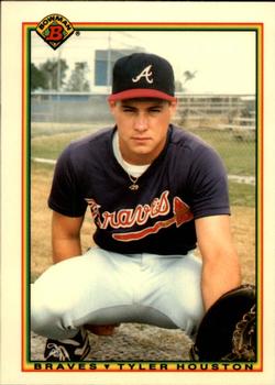 1990 Bowman - Limited Edition (Tiffany) #14 Tyler Houston Front