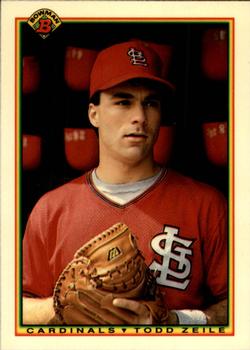 1990 Bowman - Limited Edition (Tiffany) #193 Todd Zeile Front