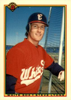 1990 Bowman - Limited Edition (Tiffany) #321 Steve Lyons Front