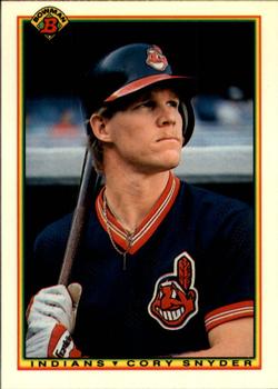 1990 Bowman - Limited Edition (Tiffany) #336 Cory Snyder Front