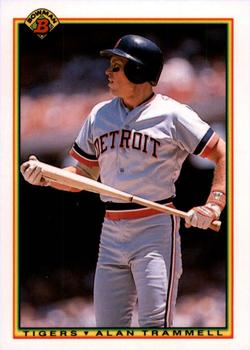 1990 Bowman - Limited Edition (Tiffany) #353 Alan Trammell Front