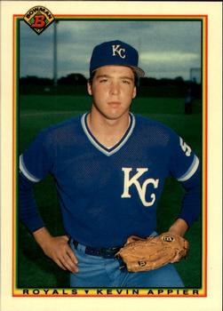 1990 Bowman - Limited Edition (Tiffany) #367 Kevin Appier Front