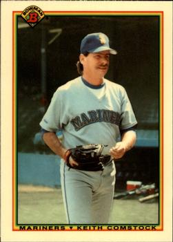 1990 Bowman - Limited Edition (Tiffany) #467 Keith Comstock Front