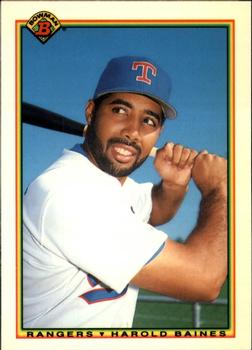 1990 Bowman - Limited Edition (Tiffany) #501 Harold Baines Front