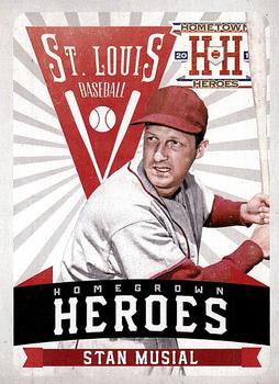 2013 Panini Hometown Heroes - Homegrown Heroes #HH13 Stan Musial Front