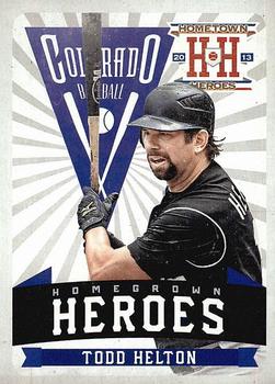 2013 Panini Hometown Heroes - Homegrown Heroes #HH15 Todd Helton Front