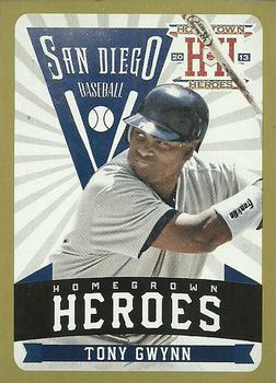 2013 Panini Hometown Heroes - Homegrown Heroes Gold #HH14 Tony Gwynn Front