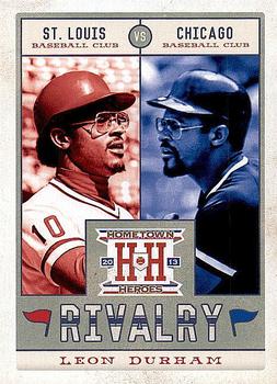 2013 Panini Hometown Heroes - Rivalry #R13 Leon Durham Front