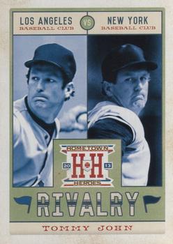 2013 Panini Hometown Heroes - Rivalry #R19 Tommy John Front