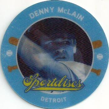 2013 Panini Hometown Heroes - Sport Discs #SD39 Denny McLain Front
