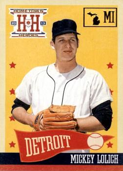 2013 Panini Hometown Heroes - States #88 Mickey Lolich Front