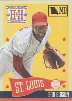 2013 Panini Hometown Heroes - States #138 Bob Gibson Front