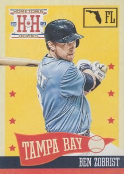 2013 Panini Hometown Heroes - States #247 Ben Zobrist Front