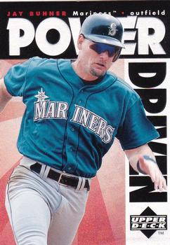 1996 Upper Deck - Power Driven #PD3 Jay Buhner Front