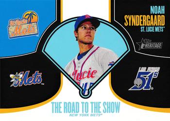 2013 Topps Heritage Minor League - Road to the Show #RTTS-NS Noah Syndergaard Front