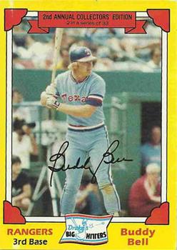 1982 Topps Drake's Big Hitters #2 Buddy Bell Front