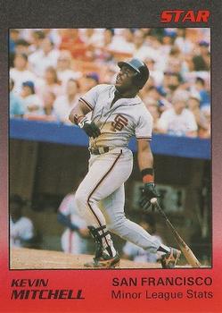 1989 Star Kevin Mitchell #2 Kevin Mitchell Front