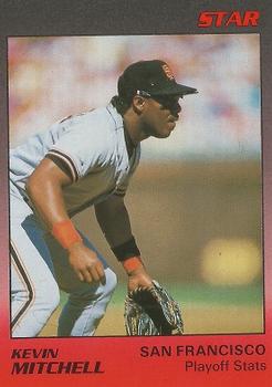 1989 Star Kevin Mitchell #4 Kevin Mitchell Front