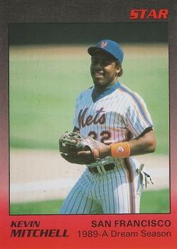 1989 Star Kevin Mitchell #6 Kevin Mitchell Front