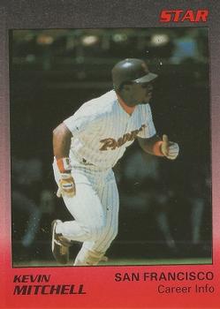 1989 Star Kevin Mitchell #7 Kevin Mitchell Front