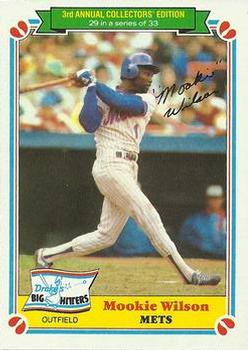 1983 Topps Drake's Big Hitters #29 Mookie Wilson Front