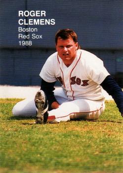 1988 Boston Red Sox (unlicensed) #2 Roger Clemens Front