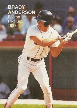 1988 Boston Red Sox (unlicensed) #3 Brady Anderson Front