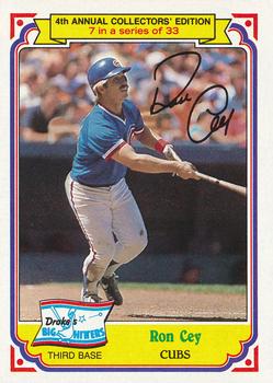 1984 Topps Drake's Big Hitters #7 Ron Cey Front