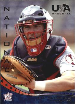 2006-07 USA Baseball Box Set  #21 J.P. Arencibia Front