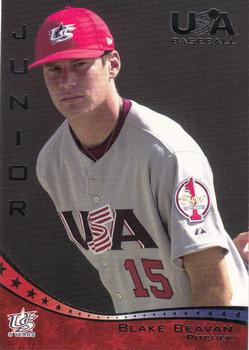 2006-07 USA Baseball Box Set  #37 Blake Beavan Front