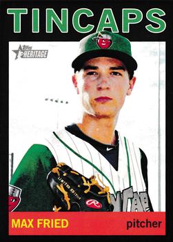 2013 Topps Heritage Minor League - Black #195 Max Fried Front