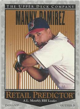 1996 Upper Deck - Predictors: Retail #R17 Manny Ramirez Front