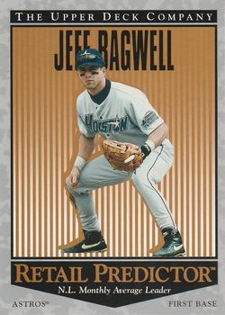 1996 Upper Deck - Predictors: Retail #R51 Jeff Bagwell Front
